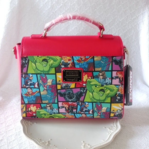 Loungefly × Marvel Avengers Crossbody Bag - Picture 5 of 13
